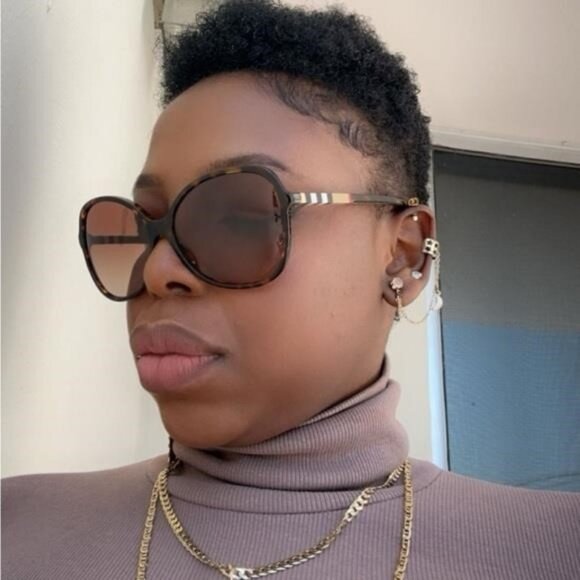 💯 New Burberry BE4197 Round Sunglasses | 300213-DARK HAVANA - Picture 1 of 13
